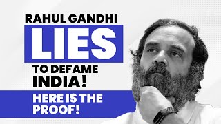 Lies, lies and more lies... Rahul Gandhi is an expert, at least, in something ! | Lok Sabha