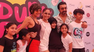 Ashish Chaudhary With Family & Mandira Bedi With Family At Dunk Fest Holi Party 2023