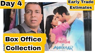 Tu Jhoothi Main Makkaar Movie Box Office Collection Day 4 Early Estimates By Trade