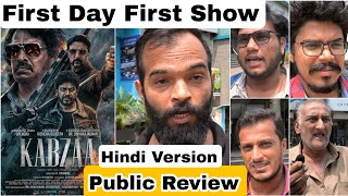 Kabzaa Movie Public Review Hindi Version First Day First Show In Mumbai