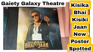 Kisika Bhai Kisiki Jaan Movie New Poster Spotted In Mumbai's Iconic Gaiety Galaxy Theatre