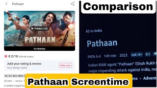 Pathaan Movie Watchtime Comparison In Theaters Vs OTT