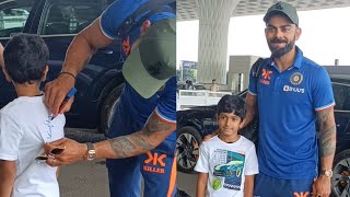 Virat Kohli Spotted At Mumbai Airport After Winning First ODI Against Australia