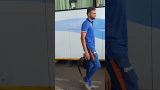 Indian Team Spotted At Mumbai Airport After Winning ODI Against Australia In Mumbai
