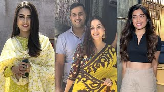 Shraddha Arya With Husband, Tejasswi Prakash & Rashmika Mandanna Spotted In Mumbai Today