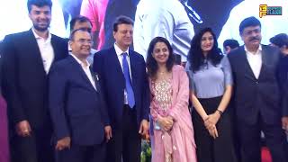 Bell Ringing Ceremony Of Bright Outdoor Media IPO Listing With Bollywood Celebs