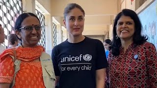 Kareena Kapoor Khan In School For Social Cause In Mumbai