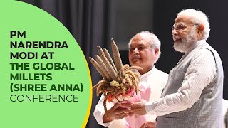 PM Narendra Modi at the Global Millets (Shree Anna) Conference