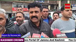 On the visit Baramulla of ARTO Kashmir Shahnawaz Bukhari , President Sumu Drivers Association