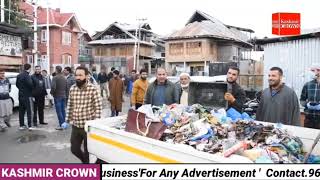 DC Ganderbal launches special sanitation drive at Kheerbawani Temple 
