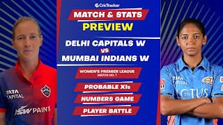 DC vs MI | WPL | Match 7 | Match Stats and Preview | CricTracker