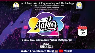AAKAR 2023  || A J INSTITUTE OF ENGINEERING AND TECHNOLOGY || V4NEWS LIVE || DAY 2 || V4NEWS LIVE