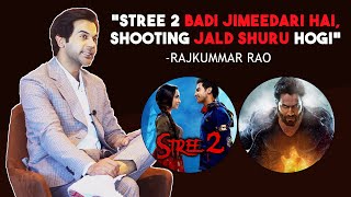 STREE 2 Badi Jimmedari Hai | Rajkummar Rao Exclusive Interview | BHEED