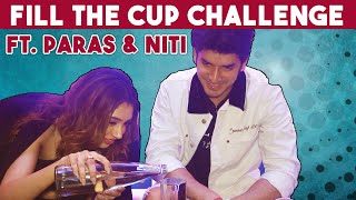 Paras & Niti Taylor Takes up Fill The Cup Challenge | Social Squad 2 | Social Media Trend