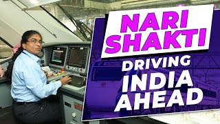 Nari Shakti driving India ahead | Meet Asia's first woman loco pilot who operated Vande Bharat