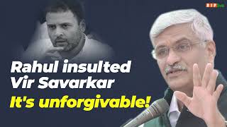 Rahul insulting Savarkar is unforgivable | Gajendra Singh Shekhawat | Rahul Gandhi | Freedom fighter