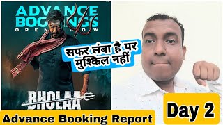Bholaa Movie Advance Booking Report Day 2 In India