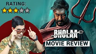 Bholaa Movie REVIEW | Ajay Devgn, Tabu | High Voltage Action Drama | RJ Divya Solgama Review