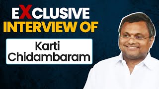 Karti Chidambaram Exclusive Interview | कार्ति चिदंबरम | Democracy Dis'Qualified | Congress