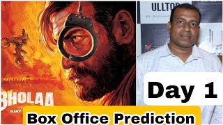 Bholaa Movie Box Office Prediction Day 1