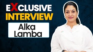 Alka Lamba Exclusive Interview | अलका लांबा | Democracy Dis'Qualified | Congress