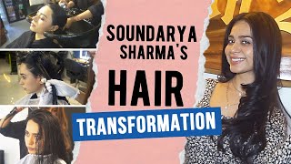 Bigg Boss 16 Fame Soundraya Sharma's Hair Makeover | Frizzy Hair Repair Treatment