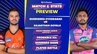 SRH vs RR | 4th Match | IPL | Match Stats and Preview | CricTracker
