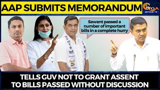 AAP tells Guv not to grant assent to Bills passed without discussion.