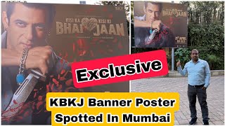 Kisi Ka Bhai Kisi Ki Jaan First Ever Banner Poster Spotted In India