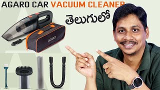 Agaro Car Vacuum Cleaner CV1079 Review || in Telugu