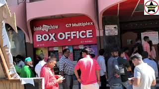 Bholaa Movie Huge Public Line At Gaiety Galaxy Theatre In Mumbai
