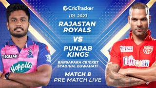 ???? IPL Pre-match LIVE: Rajasthan Royals vs Punjab Kings, Match-8
