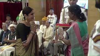 Prime Minister Narendra Modi attends Padma Award Ceremony at Rashtrapati Bhawan