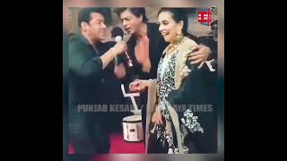 Salman और Shahrukh ने Re-Create किया 'करन-अर्जुन' का सीन, खुद गा कर सुनाया Song