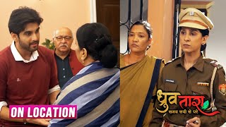 Dhruv Tara On Location | Police Ki Hui Entry | Ishaan Dhawan | Rhea Sharma | Sony Sab