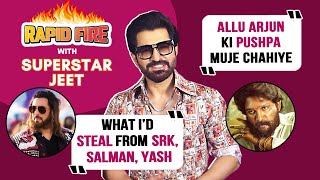 Chengiz | Superstar Jeet & Susmita RAPID FIRE On Salman, Shahrukh, Allu Arjun, Yash, Mahesh Babu