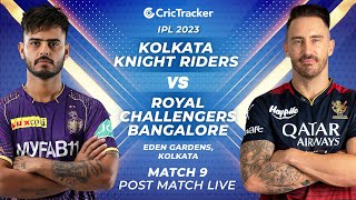 ???? IPL Post-match LIVE: Kolkata Knight Rider vs Royal Challengers Bangalore, Match-9