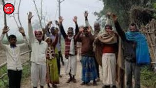 आठ माह से सड़क निर्माण की राह देख रहे ग्रामीण - Ghazipur