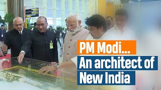 PM Modi inaugurates the New Integrated Terminal Building of Chennai Airport | Tamil Nadu