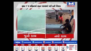 Ahmedabad : અટલ બ્રિજના ટફન ગ્લાસ બદલવાની કામગીરી શરૂ| MantavyaNews