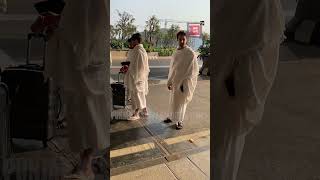 भाई संग उमराह करने निकली Asim Riaz, Airport पर एहराम पहनने पर हुए Troll