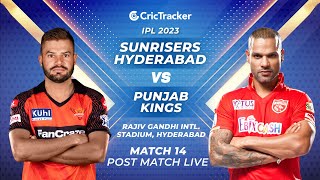???? IPL Post-match LIVE: Sunrisers Hyderabad vs Punjab Kings, Match-14