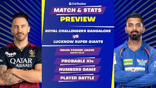 LSG vs RCB | 15th Match | IPL 2023 | Match Stats and Preview | CricTracker