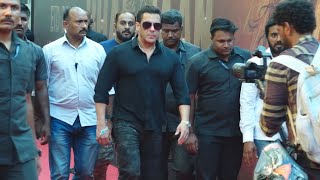 Salman Khan GRAND ENTRY In Full Security At Kisi Ka Bhai Kisi Jaan TRAILER Launch