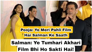 Salman Khan Ne Pooja Hegde Ko Ye Kyun Kahaan Ki Ye Tumhari Aakhri Film Hogi Meri Saath? Jaaniye