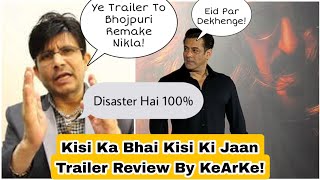 KRK Ne Salman Khan Ki Film Kisi Ka Bhai Kisi Ki Jaan Trailer Ko Bhojpuri Remake Aur Disaster Kaha! 2