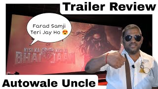 Kisi Ka Bhai Kisi Ki Jaan Trailer Review By Autowale Uncle Featuring Superstar Salman Khan