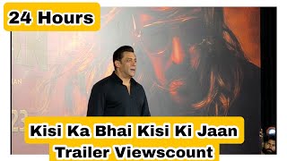 Kisi Ka Bhai Kisi Ki Jaan Trailer Views Count In 24 Hours Featuring Superstar Salman Khan Video #7