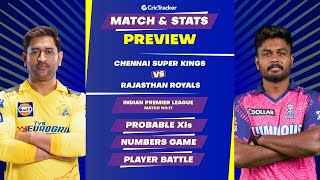CSK vs RR | 17th Match | IPL 2023 | Match Stats and Preview | CricTracker