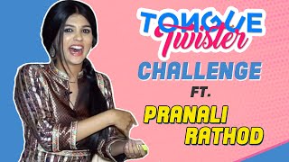 Tongue Twister Challenge Ft. Pranali Rathod | Yeh Rishta Kya Kehlata Hai Fame